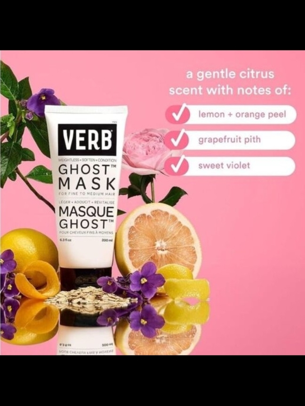 X2 VERB Ghost Mask Weightless Conditioning Hair Mask - Picture 4 of 8
